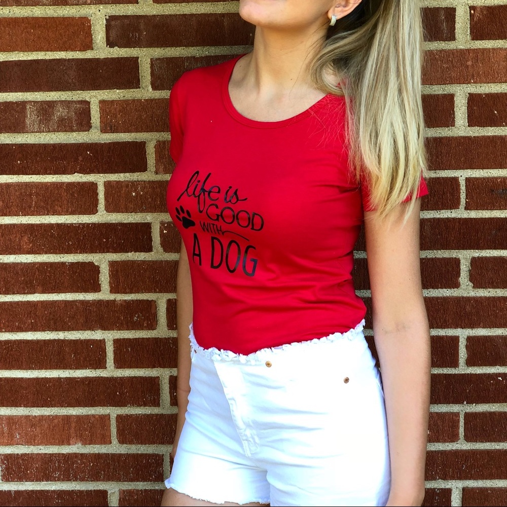 Dog lovers T shirt♥️